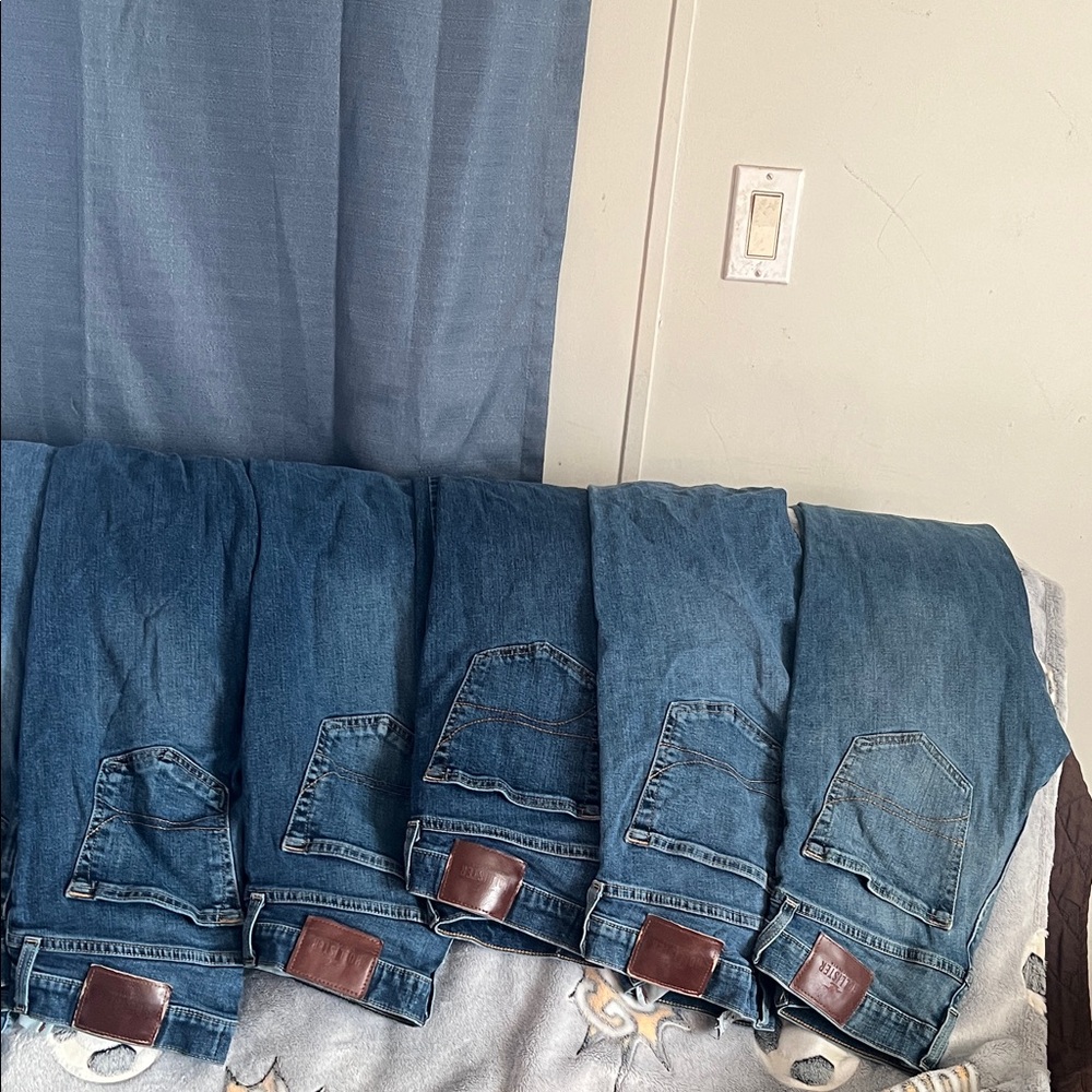 American Eagle Outfitters Men's Slim Jeans - Blue